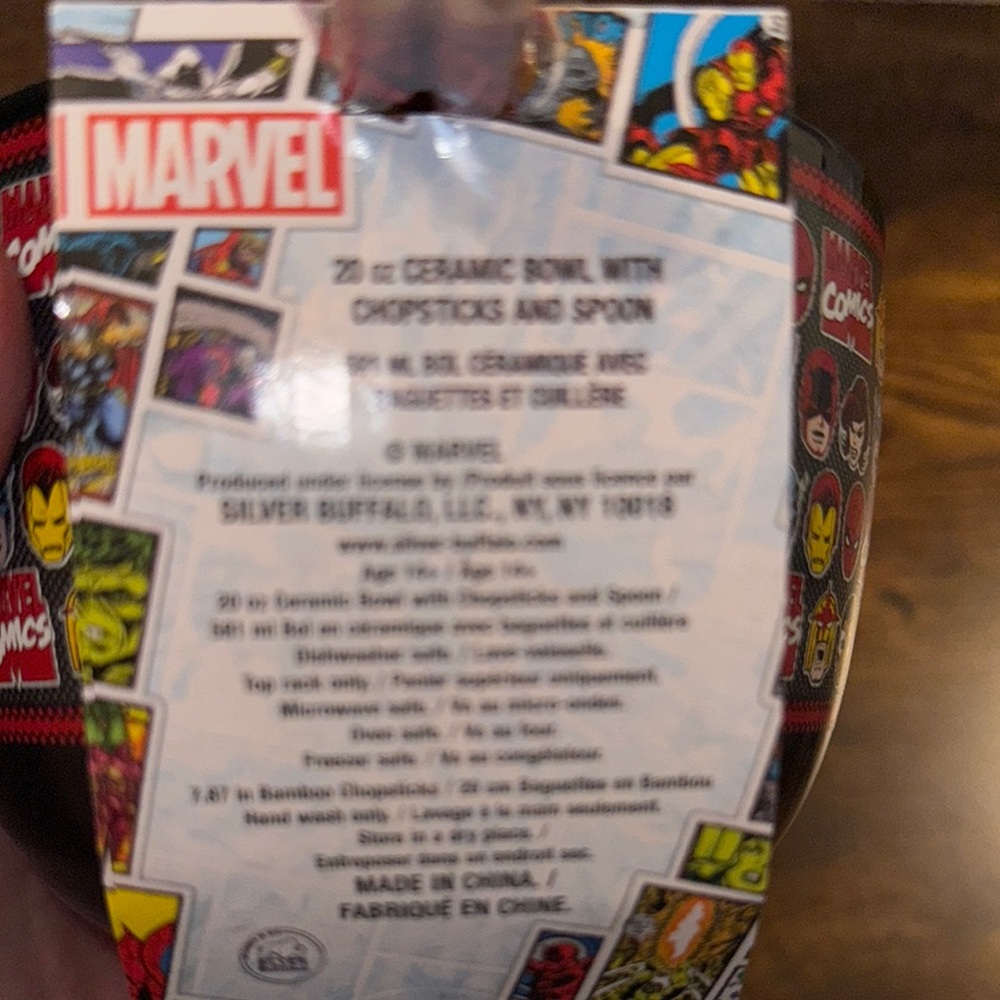 Marvel Comics Bowl Set - Picture 3 of 5